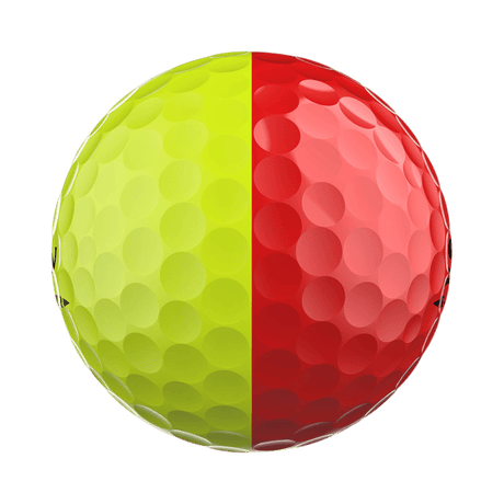 Srixon Q - Star Tour Divide Yellow/Red Golf Balls - One Golf