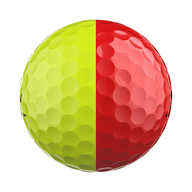 Srixon Q - Star Tour Divide Yellow/Red Golf Balls - One Golf