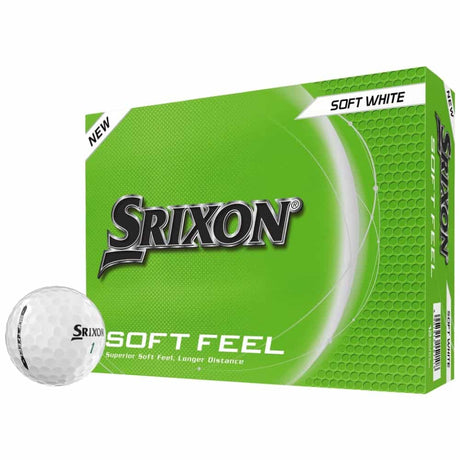 Srixon Soft Feel 14 White Golf Balls - One Golf