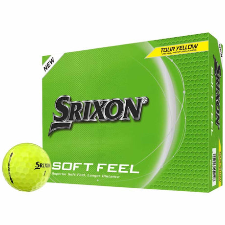 Srixon Soft Feel 14 Yellow Golf Balls - One Golf