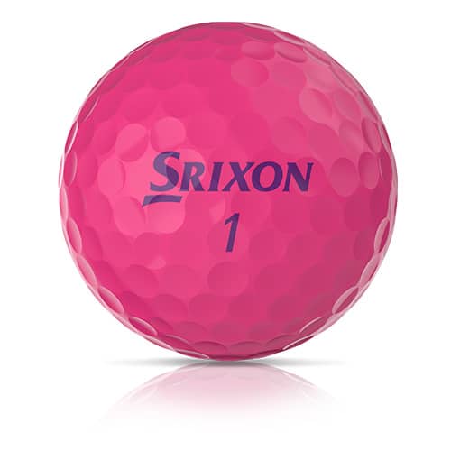 Srixon Soft Feel Lady 9 2025 Pink Golf Ball Sleeve - One Golf