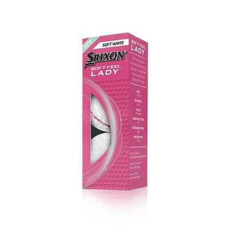Srixon Soft Feel Lady 9 2025 White Golf Balls - One Golf