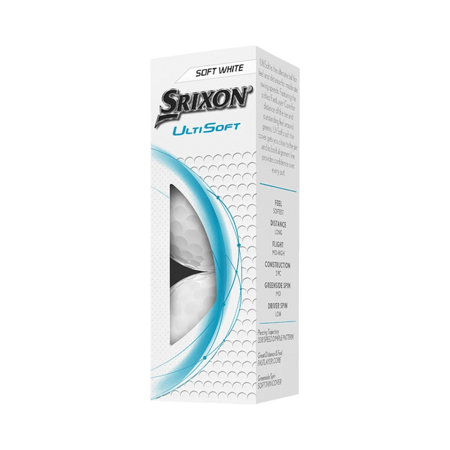 Srixon Ultisoft White Golf Ball - One Golf
