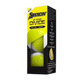 Srixon Z-Star 9 Divide Yellow/White Golf Balls - One Golf