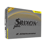 Srixon Z-Star Diamond Yellow Golf Balls - One Golf