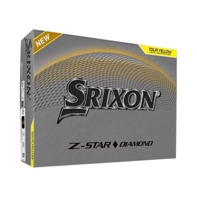Srixon Z-Star Diamond Yellow Golf Balls - One Golf