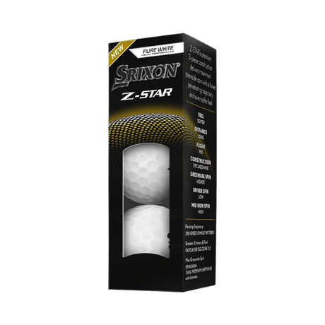 Srixon Z-Star White Golf Balls - One Golf