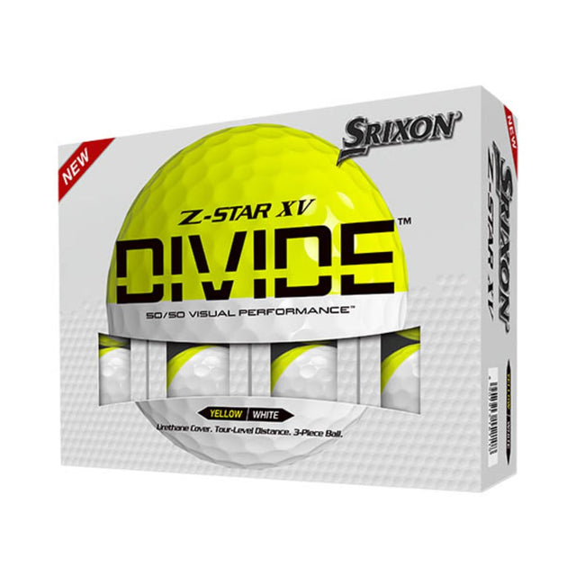 Srixon Z-Star XV 8 Divide Golf Balls - One Golf