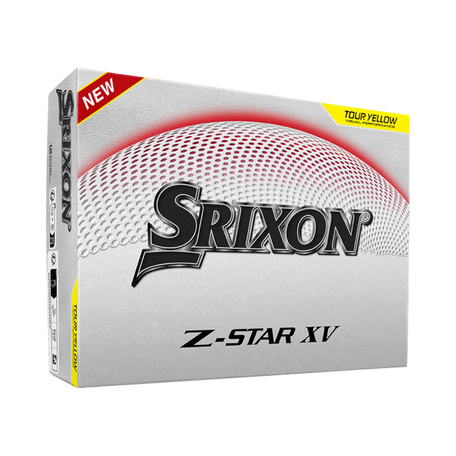 Srixon Z-Star XV Yellow Golf Balls - One Golf