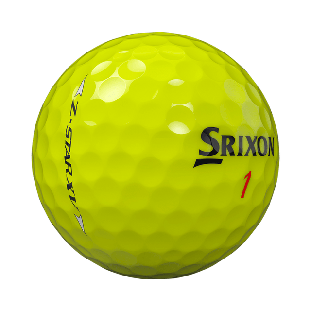 Srixon Z-Star XV Yellow Golf Balls - One Golf