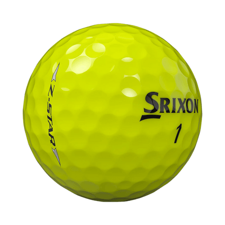 Srixon Z-Star Yellow Golf Balls - One Golf