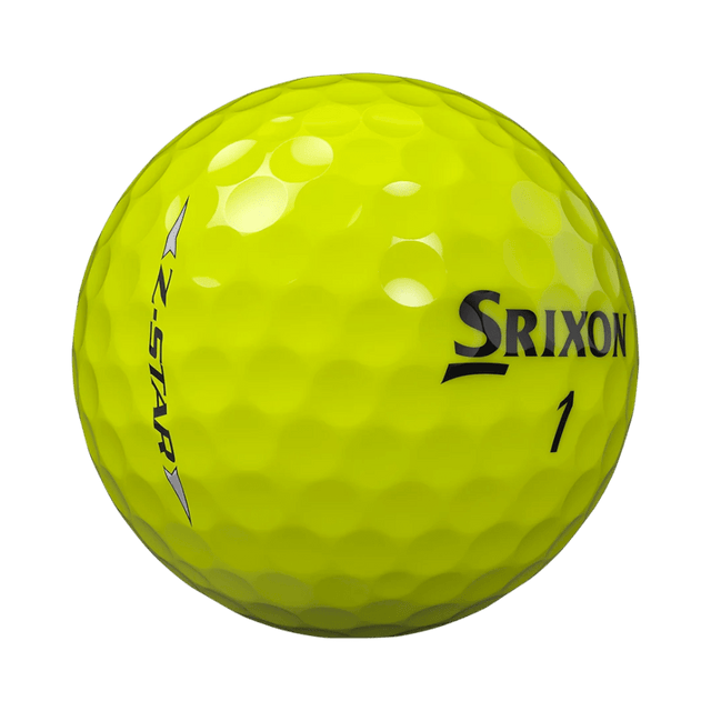 Srixon Z-Star Yellow Golf Balls - One Golf