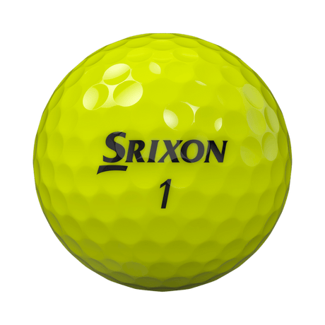 Srixon Z-Star Yellow Golf Balls - One Golf