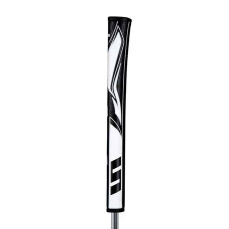 Super Stroke Pistol 1.0 Black/White Putter Grip - One Golf