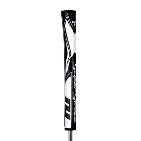 Super Stroke Pistol 1.0 Black/White Putter Grip - One Golf