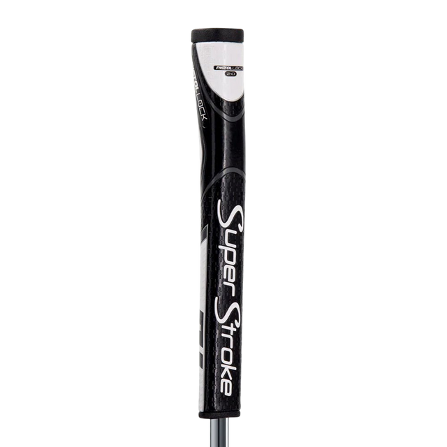 Super Stroke Black/White Zenergy Pistol Lock 2.0 Putter Grip