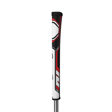 Super Stroke White/Red TLT Pistol 2.0 Putter Grip - One Golf