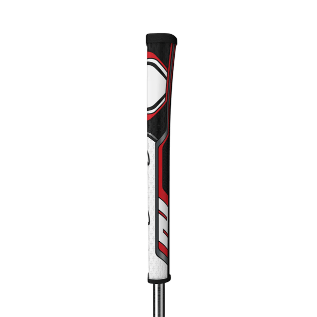 Super Stroke White/Red TLT Pistol 2.0 Putter Grip - One Golf