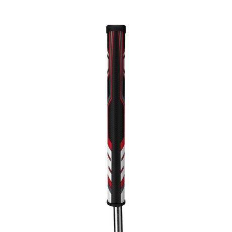 Super Stroke White/Red TLT Pistol 2.0 Putter Grip - One Golf