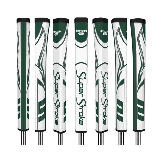 Super Stroke Zenergy Pistol 2.0 Green Putter Grip - One Golf