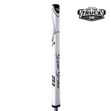 Super Stroke Zenergy Tour 3.0 17" Putter Grip - White/Black - One Golf