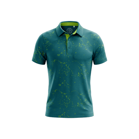 Swagg Boys Marbled Dry Tech Performance Biscay Shirt - One Golf