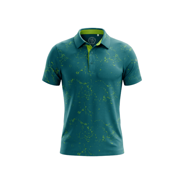 Swagg Boys Marbled Dry Tech Performance Biscay Shirt - One Golf