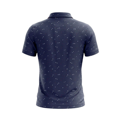 Swagg Boys Summer Vibes Dry Tech Performance Navy Pink Shirt - One Golf