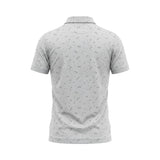 Swagg Boys Summer Vibes Dry Tech Performance White Grey Shirt - One Golf