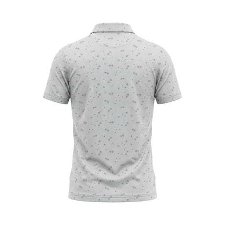 Swagg Boys Summer Vibes Dry Tech Performance White Grey Shirt - One Golf