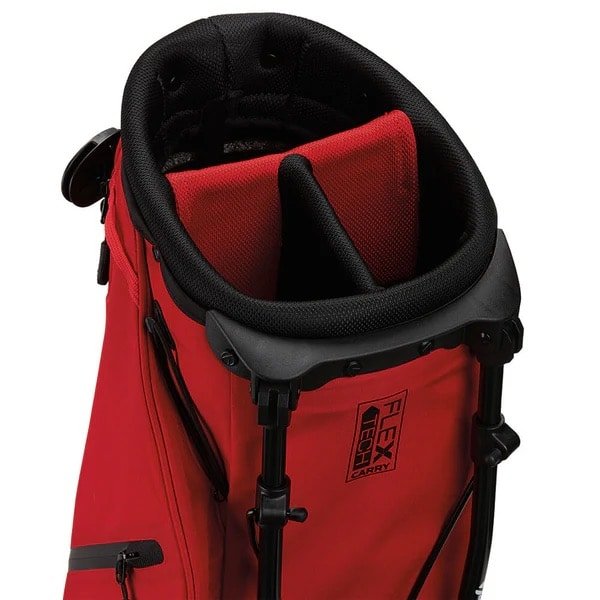 TaylorMade Flextech Carry Red/Black Stand Bag - One Golf