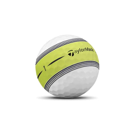 TaylorMade Tour Response Yellow Stripe Golf Balls - One Golf