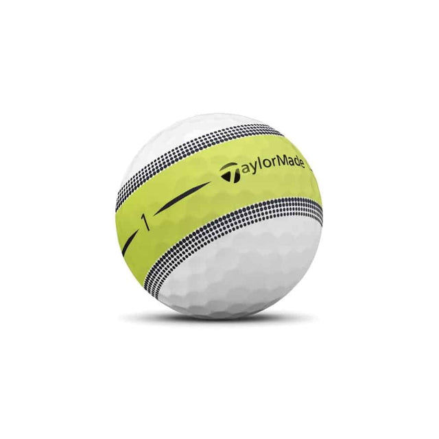 TaylorMade Tour Response Yellow Stripe Golf Balls - One Golf