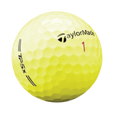 TaylorMade TP5X Hi-Vis 2026 Yellow Golf Balls - One Golf
