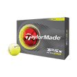 TaylorMade TP5X Hi-Vis 2026 Yellow Golf Balls - One Golf