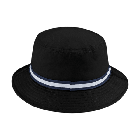 TaylorMade Vintage Twill Black Bucket Hat - One Golf