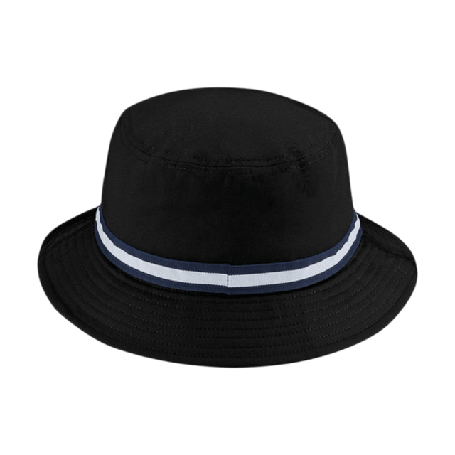 TaylorMade Vintage Twill Black Bucket Hat - One Golf