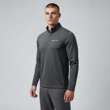 Elusive Mens Black Quarter Zip