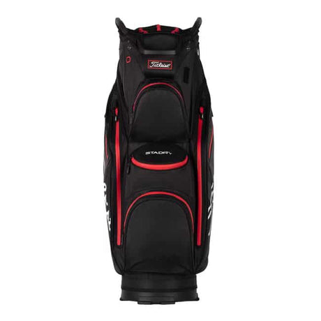 Titleist Black/Red Cart 14 Stadry Bag - One Golf