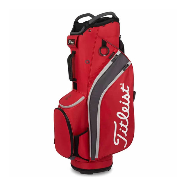 Titleist Cart 14 Bag Dark Red/Graphite/Grey - One Golf