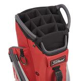 Titleist Cart 14 Bag Dark Red/Graphite/Grey - One Golf