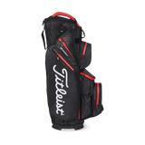 Titleist Cart 14 Stadry Black/Red Cart Bag - One Golf