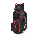 Titleist Cart 14 Stadry Black/Red Cart Bag - One Golf