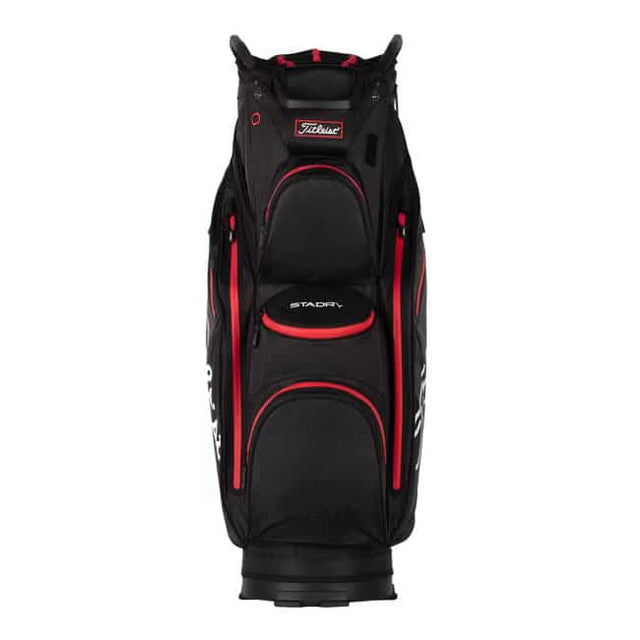 Titleist Black/Red Cart 14 Stadry Bag