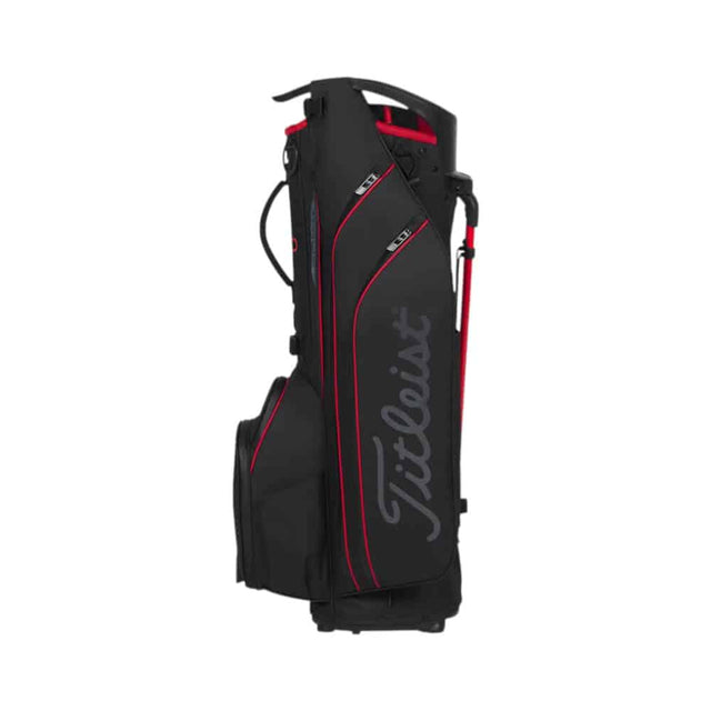 Titleist Hybrid 14 StaDry Black/Black/Red Stand Bag