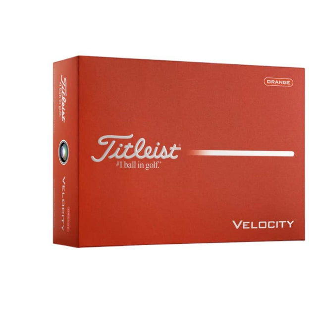 Titleist Velocity 2026 Orange Golf Balls