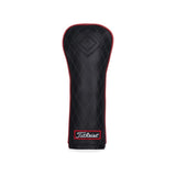 Titleist Jet Black Leather Fairway Wood Headcover - One Golf