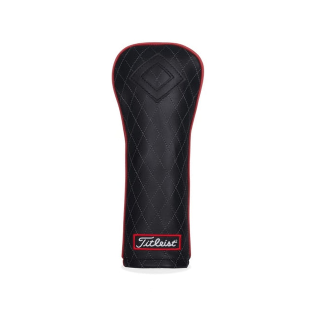 Titleist Jet Black Leather Fairway Wood Headcover - One Golf