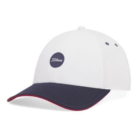 Titleist Nautical Links Montauk Tech Seersucker Cap - One Golf