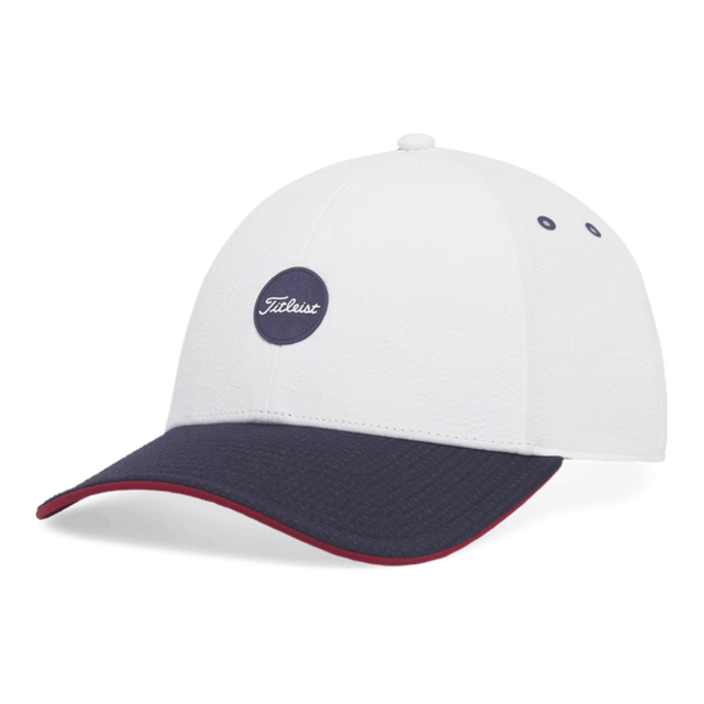 Titleist Nautical Links Montauk Tech Seersucker Cap - One Golf